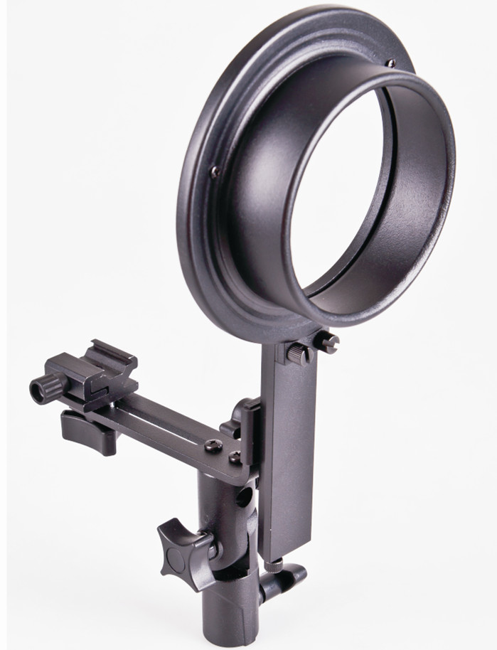 耐思/國宇新品發布 LM型新能源技術閃光燈架，適配神牛金貝等小燈通用卡口